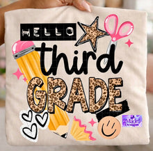 Load image into Gallery viewer, Hello Grade Level Shirts