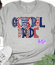 Load image into Gallery viewer, School Mascot Pride Shirt-Heritage Generals, Ringgold Tigers, LFO Warriors, Gordon Lee Trojans, Ridgeland Panthers