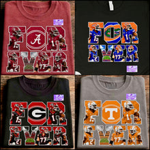 Load image into Gallery viewer, College Football Forever Shirt - Georgia, Tennessee, Alabama & Florida