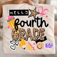 Load image into Gallery viewer, Hello Grade Level Shirts