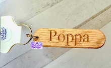 Load image into Gallery viewer, Personalized Wood Keychains-Oak