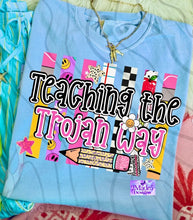 Load image into Gallery viewer, Teaching The School Mascot Way Shirt-Generals, Tigers,Warriors, Trojans, Panthers, Ramblers