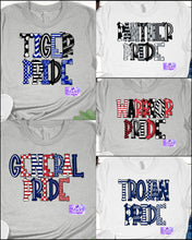Load image into Gallery viewer, School Mascot Pride Shirt-Heritage Generals, Ringgold Tigers, LFO Warriors, Gordon Lee Trojans, Ridgeland Panthers