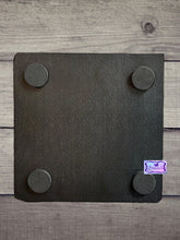 Load image into Gallery viewer, Custom Business Name Logo Slate Coaster