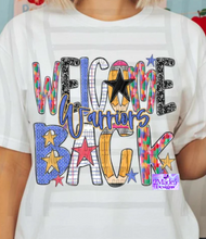 Load image into Gallery viewer, Welcome Back School Mascot Shirt- Generals, Tigers, Warriors, Trojans, Panthers, Ramblers
