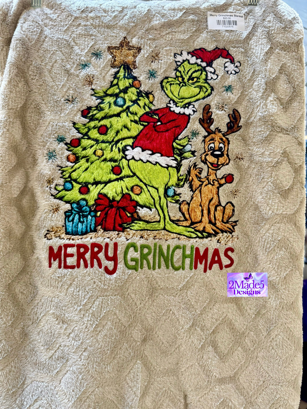 Merry Grinchmas Blanket