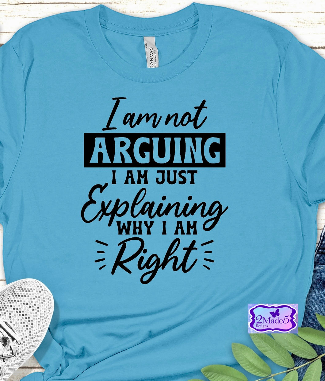 I Am Not Arguing, I Am Just Explaining Why I’m Right Shirt