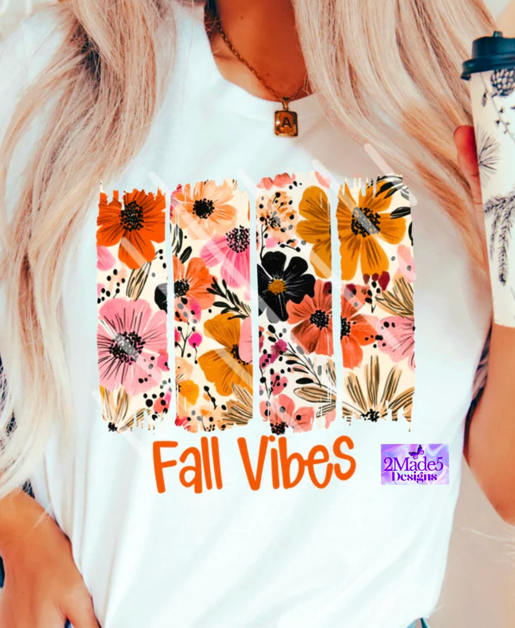 Fall Vibes Floral Shirt