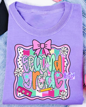 Load image into Gallery viewer, School Preppy Frame Grade Level Shirt (in adult &amp; youth sizes)
