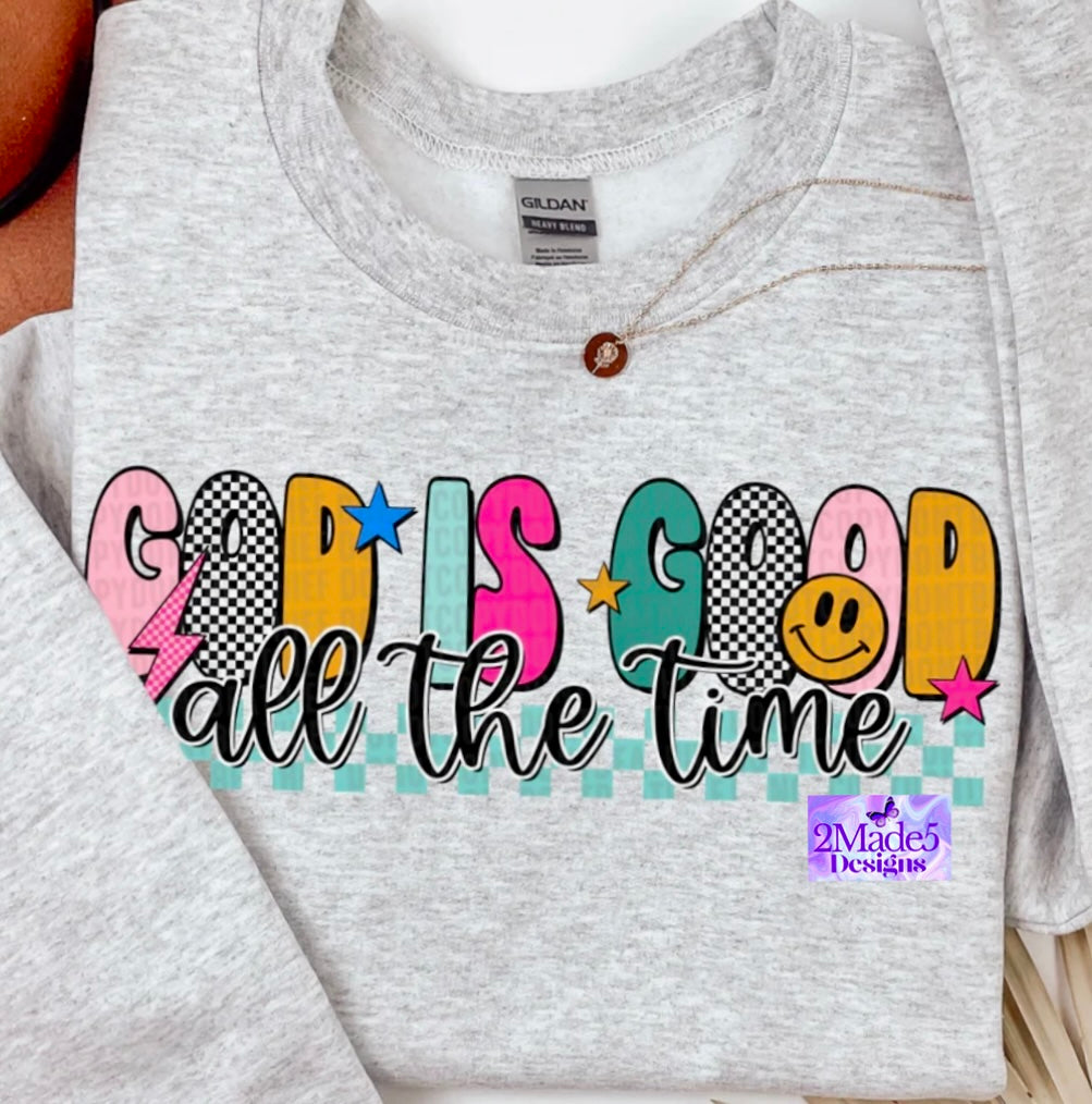 God Is Good All The Time Boho Shirt