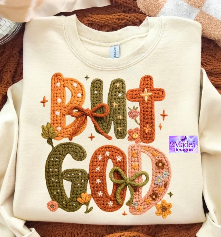 But God faux yarn Shirt