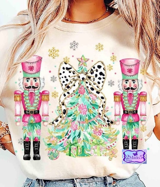 Christmas Tree & Nutcrackers Shirt