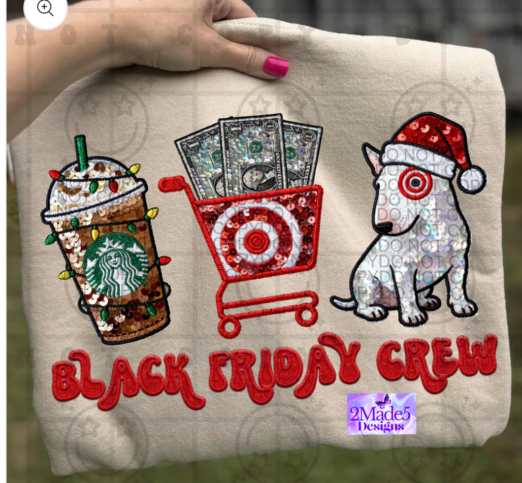 Black Friday Crew Shirt