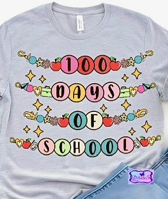 100 Days Of School Friendship Bracelets Shirt