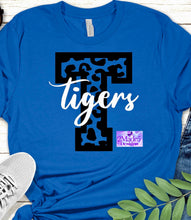 Load image into Gallery viewer, Tigers-Leopard T Shirt  (available in Adult &amp; Youth sizes)
