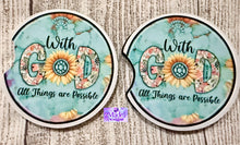 Load image into Gallery viewer, Car Coasters-various designs
