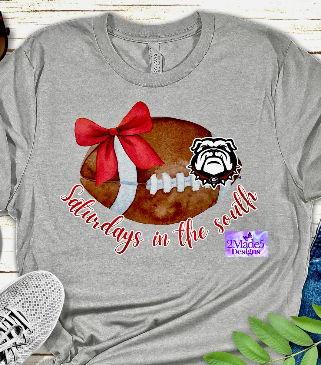 Saturdays In The South Georgia Bulldogs Shirt