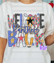 Load image into Gallery viewer, Welcome Back School Mascot Shirt- Generals, Tigers, Warriors, Trojans, Panthers, Ramblers
