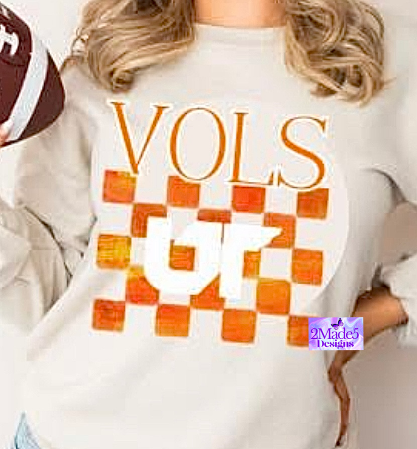 Tennessee Vols Checkerboard Shirt
