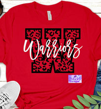 Load image into Gallery viewer, Warriors-Leopard W Shirt  (available in Adult &amp; Youth sizes)
