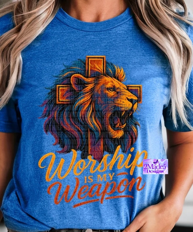 Worship Is My Weapon Shirt