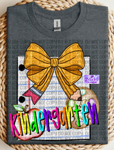Load image into Gallery viewer, Grade Level Pencil Bow Shirts

