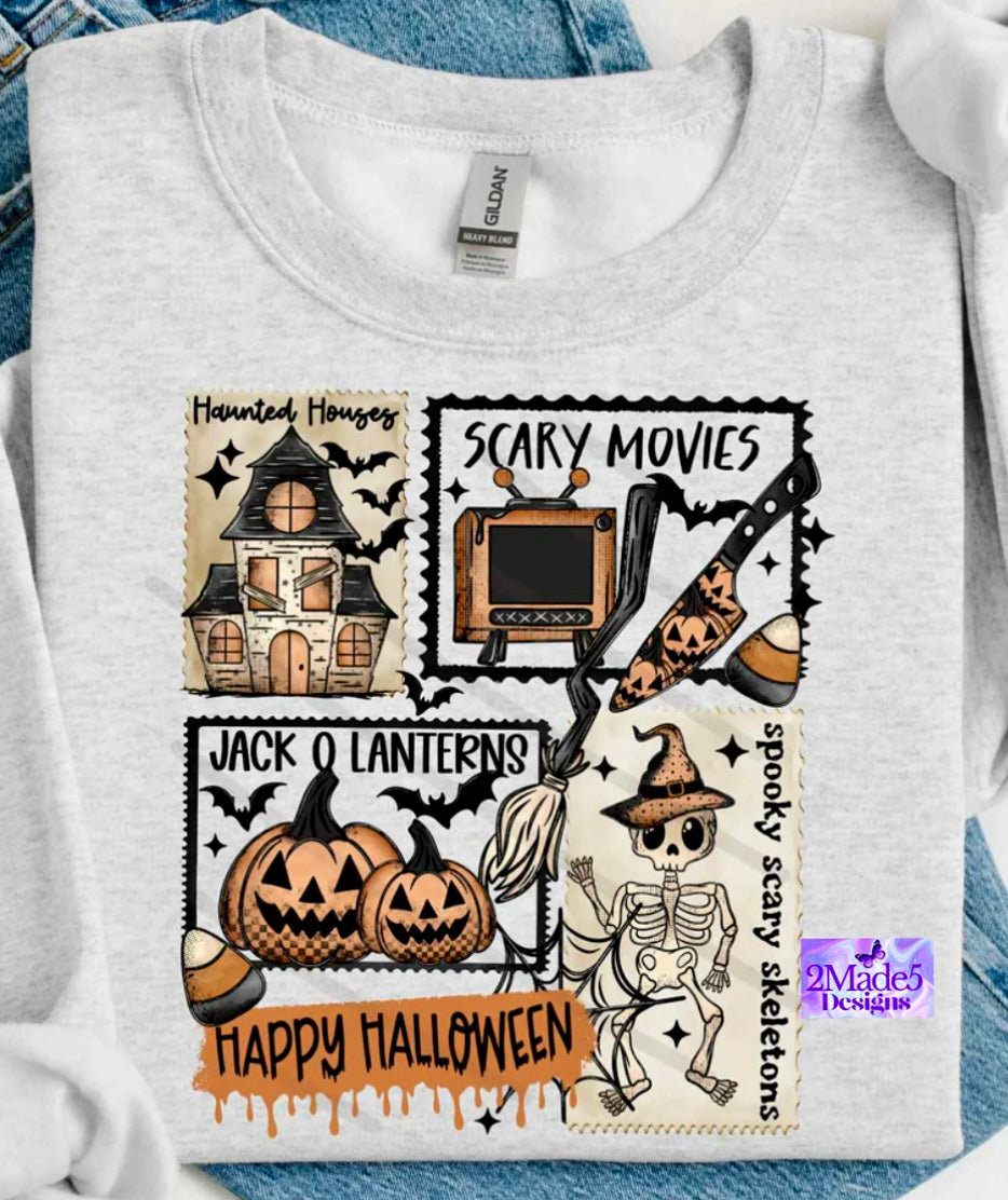 Halloween Stamps Shirt