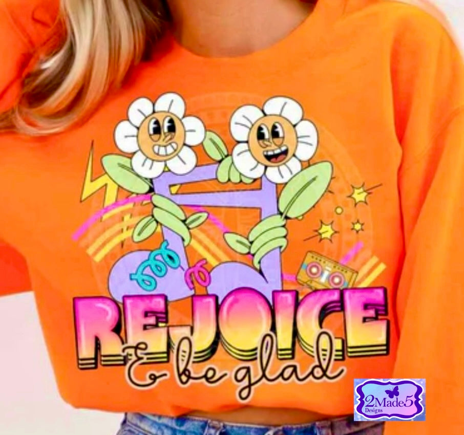 Rejoice & Be Glad Retro Shirt