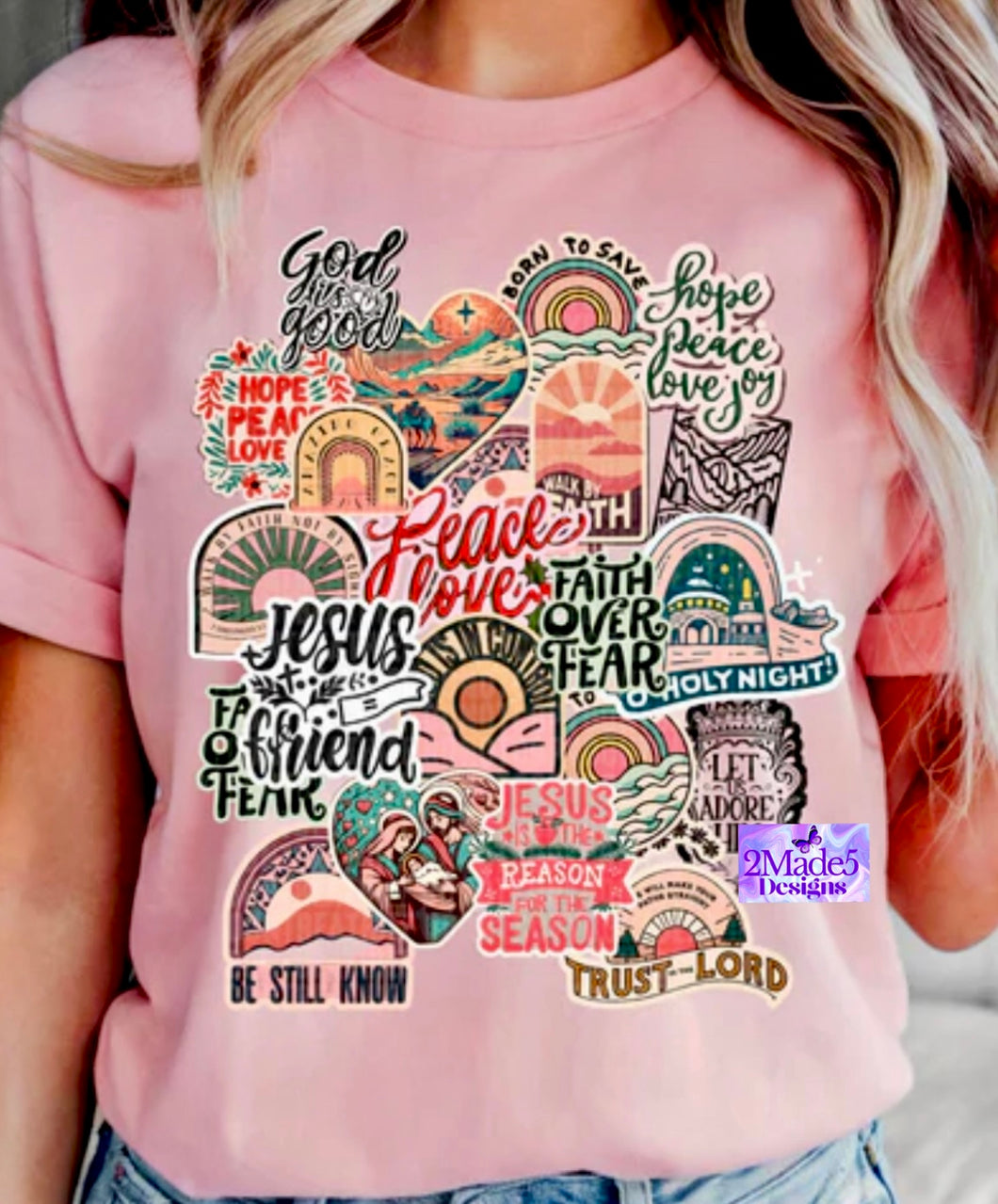 Faith Stickers Shirt