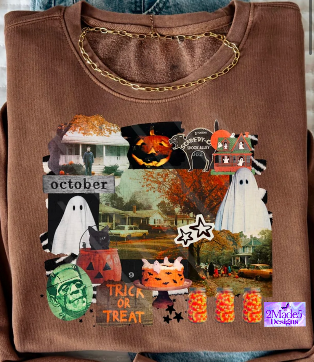 Halloween Collage Shirt