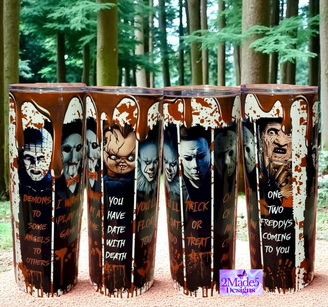 Horror Movies Characters 20oz Tumbler