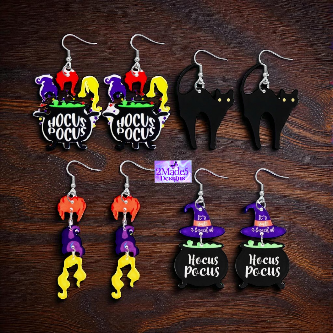 Hocus Pocus Dangle Earrings