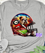 Load image into Gallery viewer, College Football Mascot Helmet Shirts-Tennessee, Georgia, Alabama, Auburn &amp; Florida
