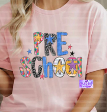 Load image into Gallery viewer, Teacher, Homeschool &amp; Grade Level School Font Shirts
