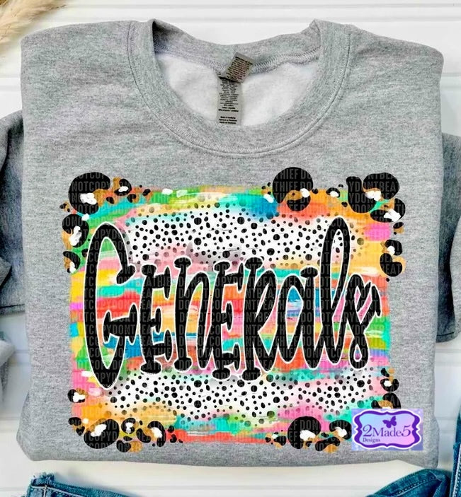 Generals Exclusive Mascot Shirt