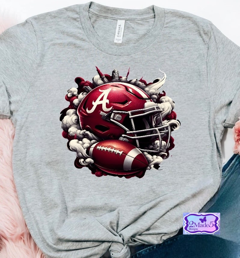 Alabama Helmet Football Shirt