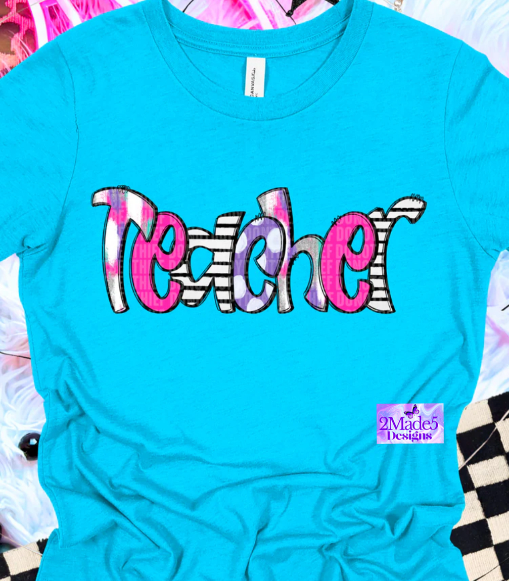 Teacher Bright Shirt