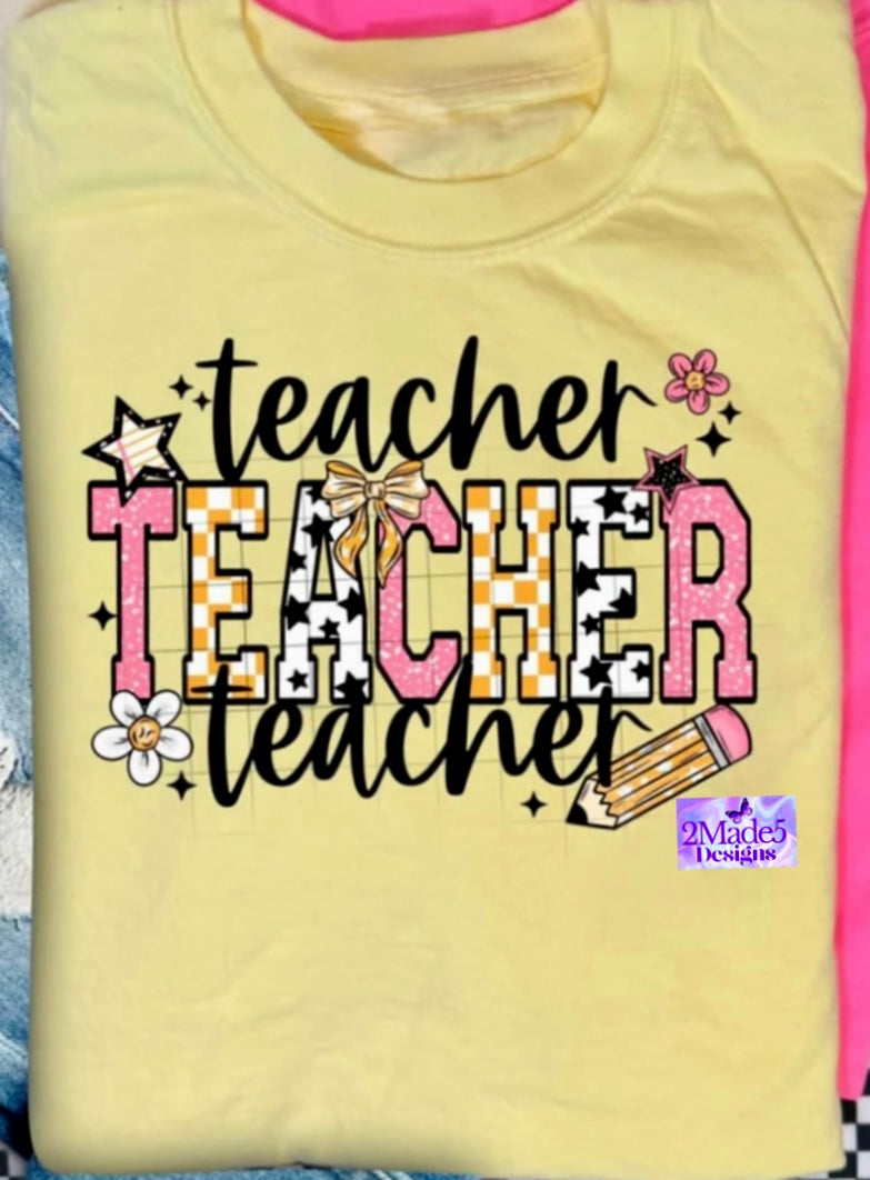 Teacher Stacked Shirt