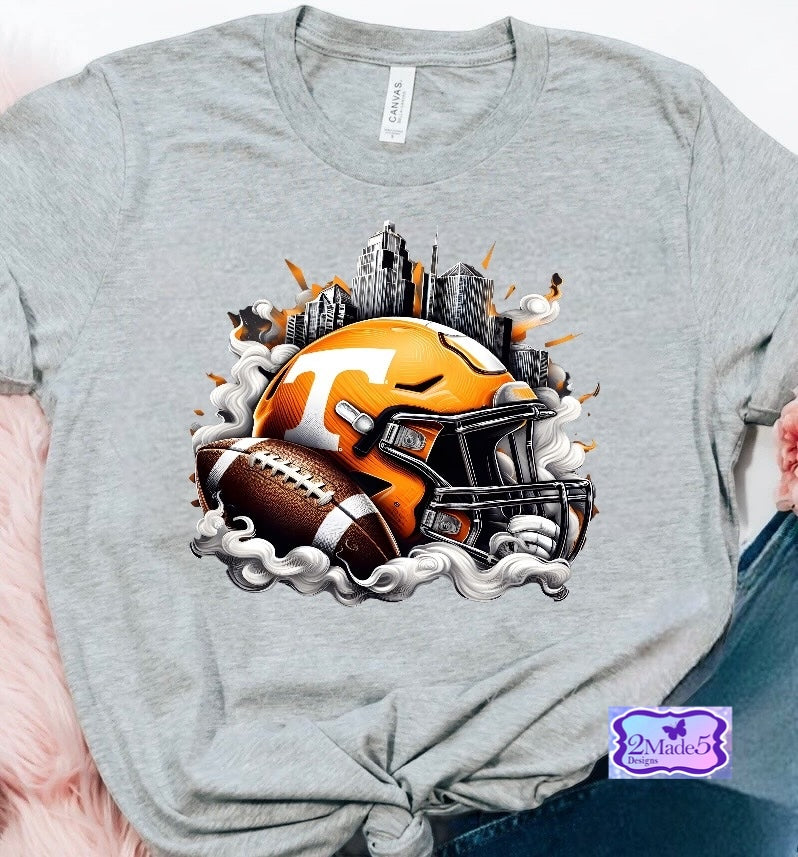 Tennessee Helmet Football Shirt