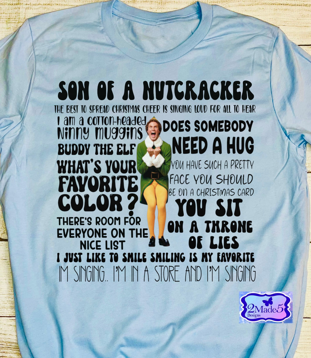 Son Of A Nutcracker long sleeve blue Shirt
