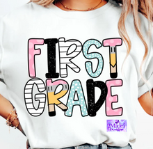 Load image into Gallery viewer, Grade Level Pencil Paper Shirts
