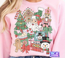 Load image into Gallery viewer, Christmas Retro Collage Shirt
