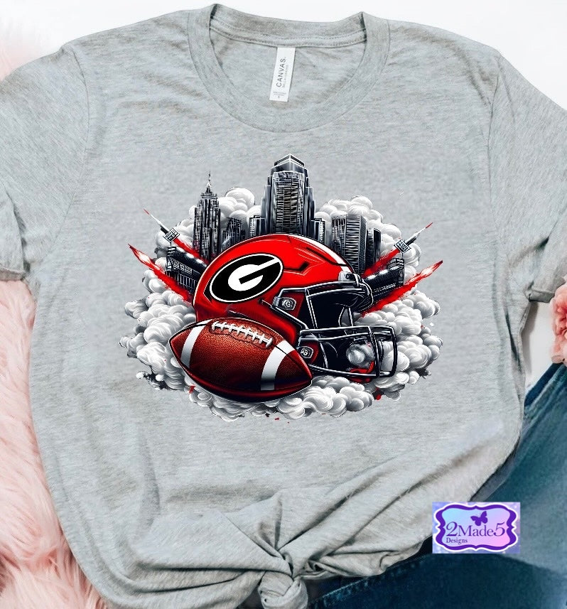 Georgia Helmet Football Shirt