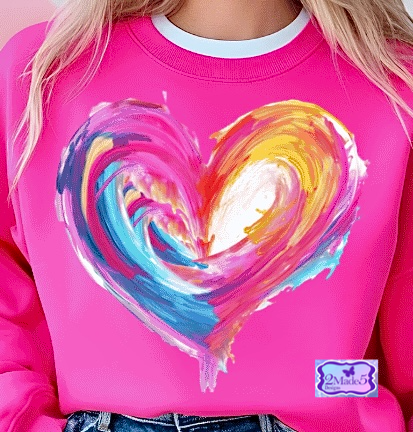 Watercolor Heart Shirt