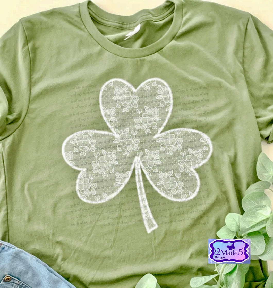 Lace Clover Shirt