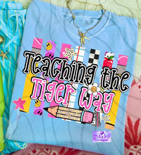 Load image into Gallery viewer, Teaching The School Mascot Way Shirt-Generals, Tigers,Warriors, Trojans, Panthers, Ramblers
