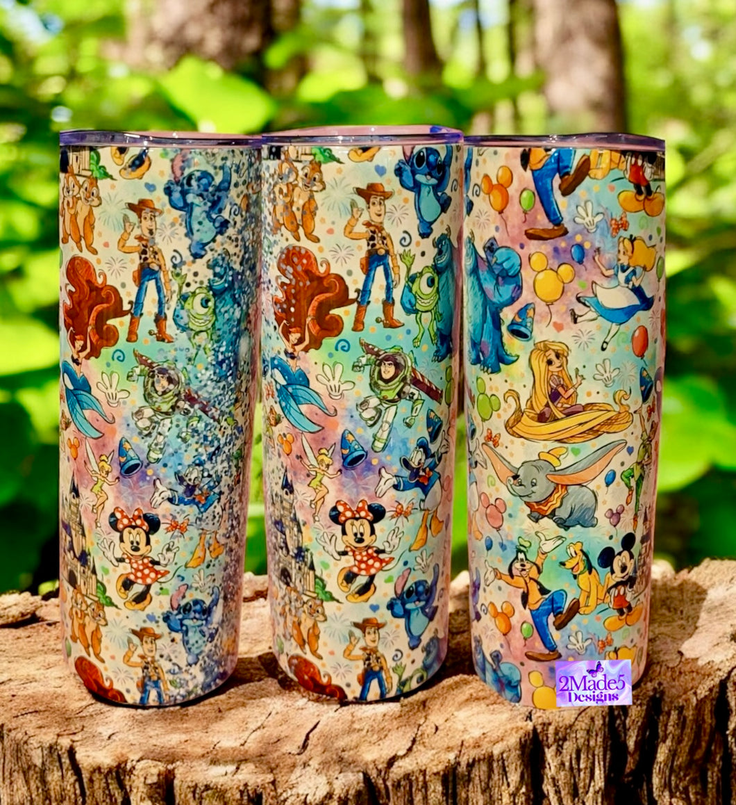 Disney Characters 20oz Tumbler