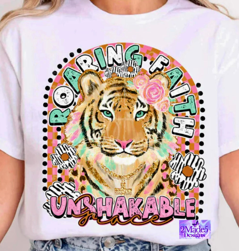 Roaring Faith Unshakable Grace Shirt