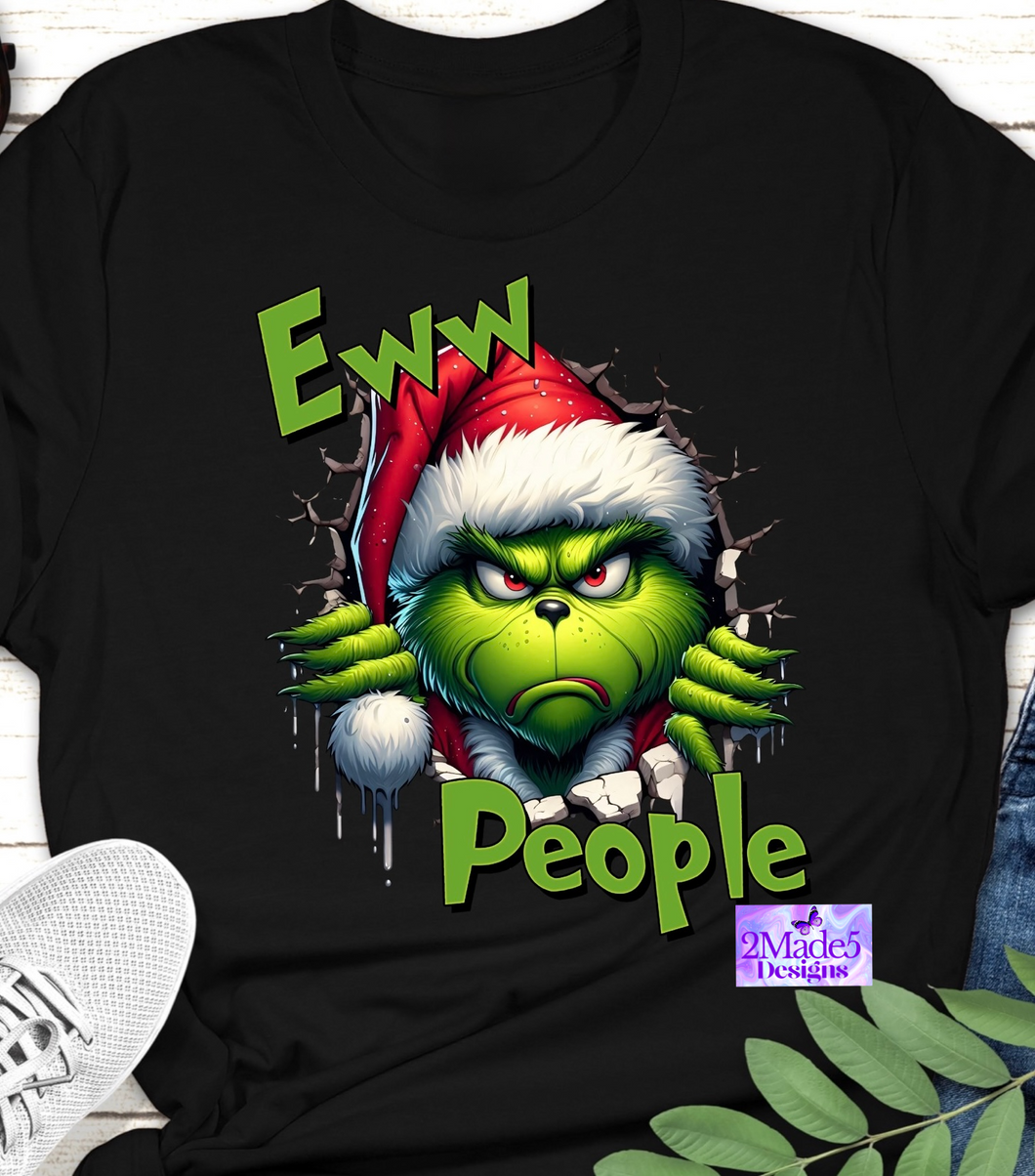 Eww People long sleeve black Shirt