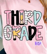 Load image into Gallery viewer, Grade Level Pencil Paper Shirts
